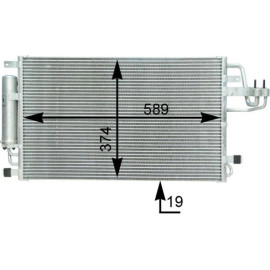 Kondensator, Klimaanlage AC 399 000S