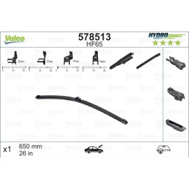 578513 Valeo HydroConnect Front LHD 578513 - 65 cm 578513 Valeo HydroConnect Front LHD 578513 - 65 cm