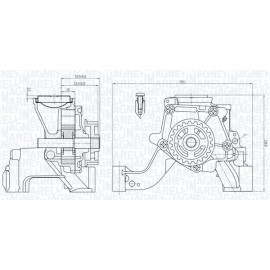 Magneti Marelli Ölpumpe 351516000081