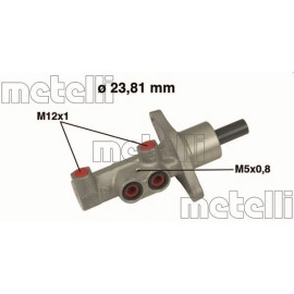 51 401 047 Hauptbremszylinder 05-0475 51 401 047 Hauptbremszylinder 05-0475