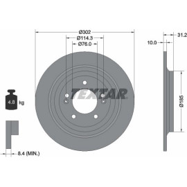 Bremsscheibe 92293403