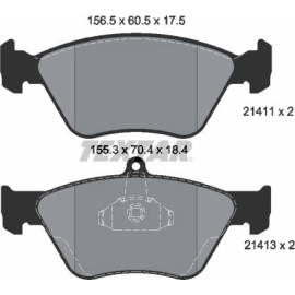 Bremsbelagsatz Opel P. Omega B/Ve 2141101