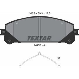 Bremsbelagsatz Lexus P. Rx 09-/Rav 4 12 2445201