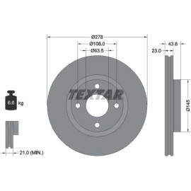 Bremsscheibe 92303203