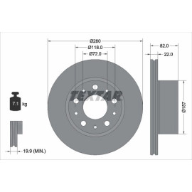 Bremsscheibe 92344903
