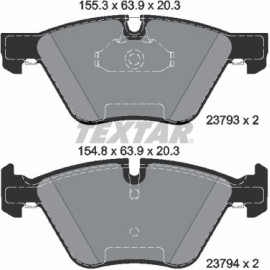 Bremsbelagsatz Bmw S. E60/61 03- 520-525 2379301
