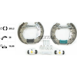 Satz Bremsbacken Opel Adam/Corsa 1.0-1.4 06 84065300
