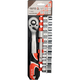 Steckschlüsselsatz 1/2 Typ2 12-Tlg YT-38821