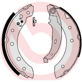 Bremsbackensatz HA S 61 520