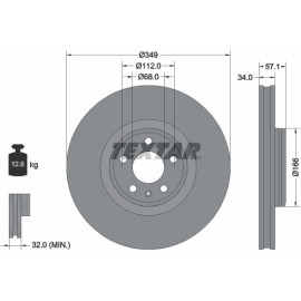 Bremsscheibe 92289305 Bremsscheibe 92289305
