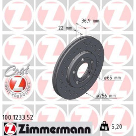 12 481 023 Sport Bremsscheibe VA Sport 100.1233.52 12 481 023 Sport Bremsscheibe VA Sport 100.1233.52