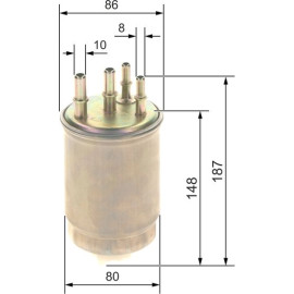 Kraftstofffilter F 026 402 244