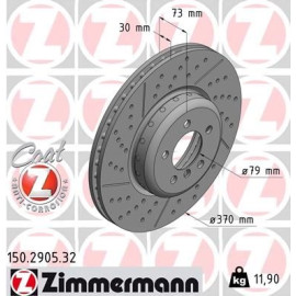 ZIMMERMANN Bremsscheibe 150.2905.32 ZIMMERMANN Bremsscheibe 150.2905.32