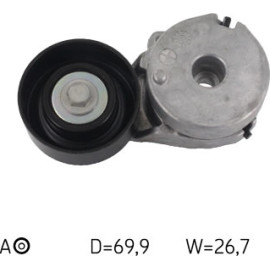 SKF Keilrippenriemen-Umlenkrolle VKM 62025