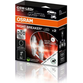 C5W NIGHT BREAKER LED ECE StVZO-Konforme LED 2 St. OSRAM