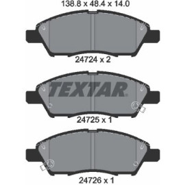 Bremsbelagsatz Nissan P. Versa 1.0-1.6 11 2472401