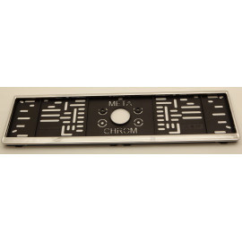 Kennzeichenhalter gerade einzeilig MC301