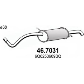ASSO Endschalldämpfer 46.7031 ASSO Endschalldämpfer 46.7031