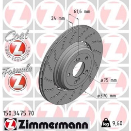 ZIMMERMANN Bremsscheibe 150.3475.70 ZIMMERMANN Bremsscheibe 150.3475.70