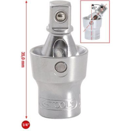 KS TOOLS Power-Kugelgelenk 1/4 917.1450