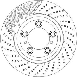 13 481 058 Bremsscheibe VA li DF6821S 13 481 058 Bremsscheibe VA li DF6821S