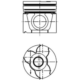Kolben 40307600