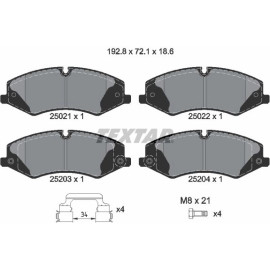 Bremsbelagsatz Land Rover P. Range Rover Sport 09 2502201