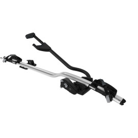 Thule ProRide 598001 Dachfahrradträger Aluminium/Schwarz für 1 Fahrrad bis 20 kg – abschließbar Thule ProRide 598001 Dachfahrradträger Aluminium/Schwarz für 1 Fahrrad bis 20 kg – abschließbar