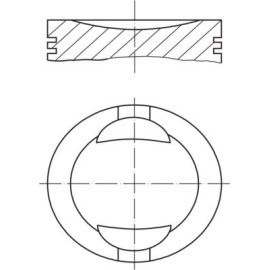 MAHLE Kolben 009 36 02