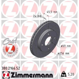 84 481 046 Sport Bremsscheibe VA Sport 380.2166.52