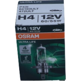 H4 OSRAM 12V 60/55W P43T UL 64193ULT