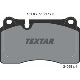 Bremsbelagsatz Vw P. Touareg 3.0 V6 Tdi 10 2409801