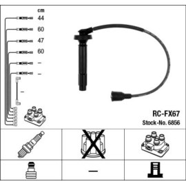 RC-FX67 NGK - Zündkabelsatz 6856