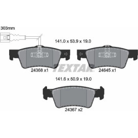 Bremsbelagsatz Vw T. T5 1 Sensor 2436801