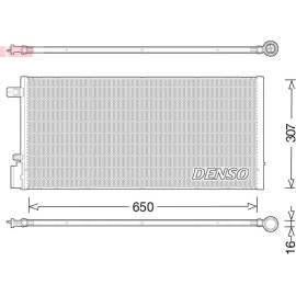 DENSO Klimaanlagenkühler DCN15005