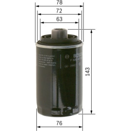 Ölfilter F 026 407 080