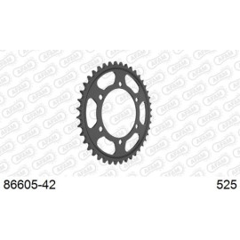 AFAM Kettenrad STAHL 42 Zähne 86605-42