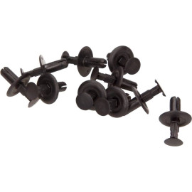 Erweiterungsstift 5,7 mm Polsterung/Brette/Dachdach Ford/Mazda Schwarz (10 Stück) 80103