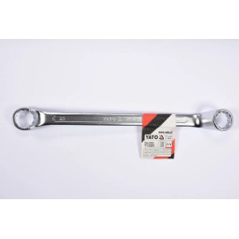Doppelringschlüssel Gekr÷Pft 21X23mm Polierte K÷Pfe YT-0391
