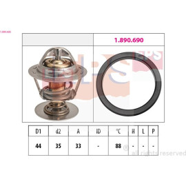 Thermostat, Kühlmittel 1.880.685