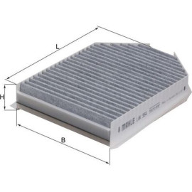 MAHLE Filter, Innenraumluft LAK 364