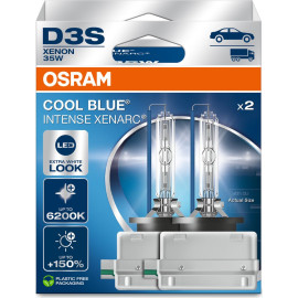 OSRAM D3S 35W PK32d-5 COOL BLUE INTENSE NextGen 6200K +150% OSRAM D3S 35W PK32d-5 COOL BLUE INTENSE NextGen 6200K +150%