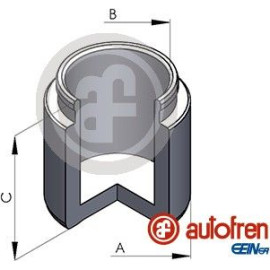 Kolben, Bremssattel D025291 Kolben, Bremssattel D025291