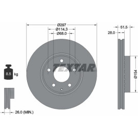Bremsscheibe 92295003