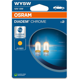 OSRAM WY5W 12V 5W W2.1x9.5d Diadem Chrome NextGen - Stilvolle Beleuchtung