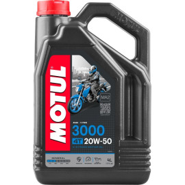 Motul 3000 Road / V-Twin 4T MA2 20W-50 4 Liter 107319