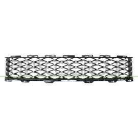 Prasco Grill unten Mitte schwarz/Chrom PQ FT0322130
