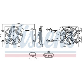 Kühlerlüfter PKW 850098