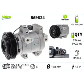 Valeo Klimakompressor 559624 Valeo Klimakompressor 559624