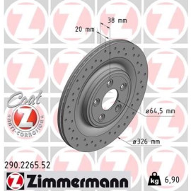 52 482 014 Sport Bremsscheibe HA Sport 290.2265.52 52 482 014 Sport Bremsscheibe HA Sport 290.2265.52